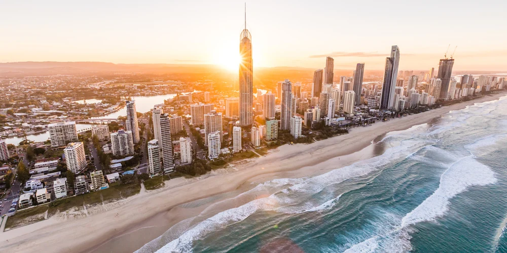 Gold Coast shoreline